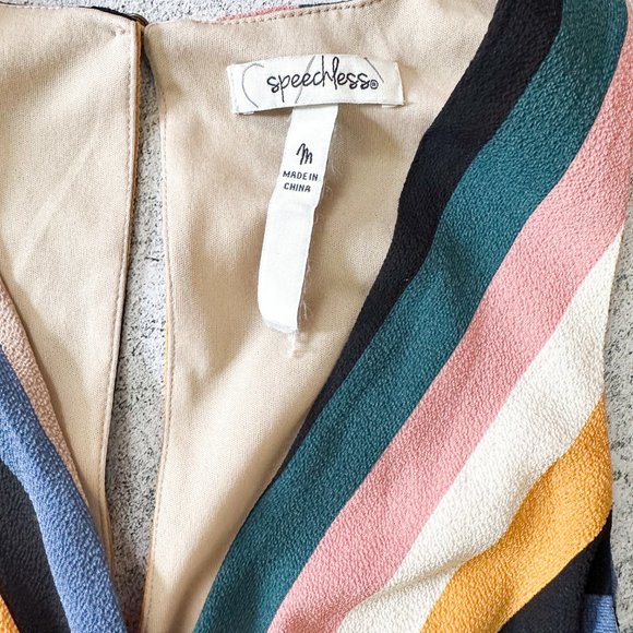 Colorful Striped Romper - Picture 5 of 7